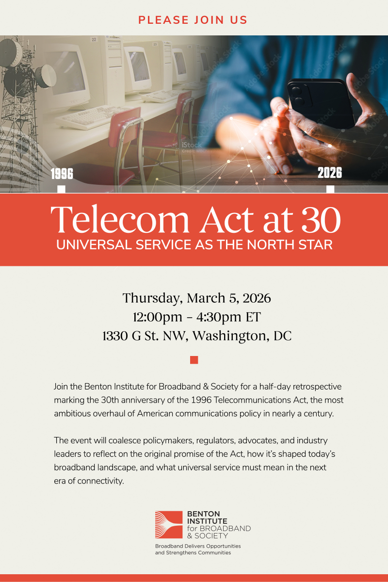 Telecom Act at 30: Universal Service as the North Star