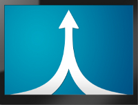 Arrows going up